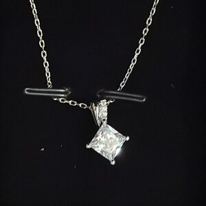 176- Jeulia Brand Sterling silver and cubic zirconia necklace